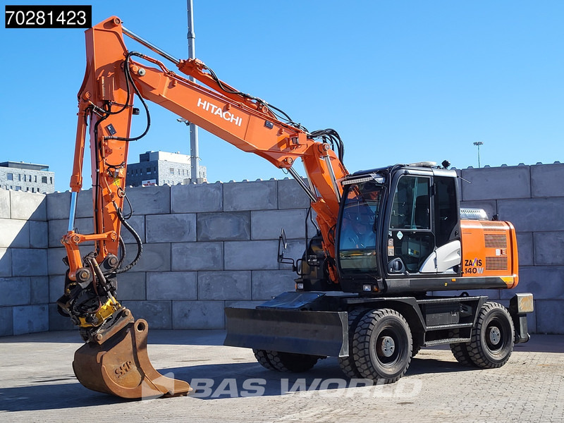 Hitachi ZX140W -5 OUTRIGGERS + BLADE - Bager točkaš: slika 2 Hitachi ZX140W -5 OUTRIGGERS + BLADE - Bager točkaš: slika 2