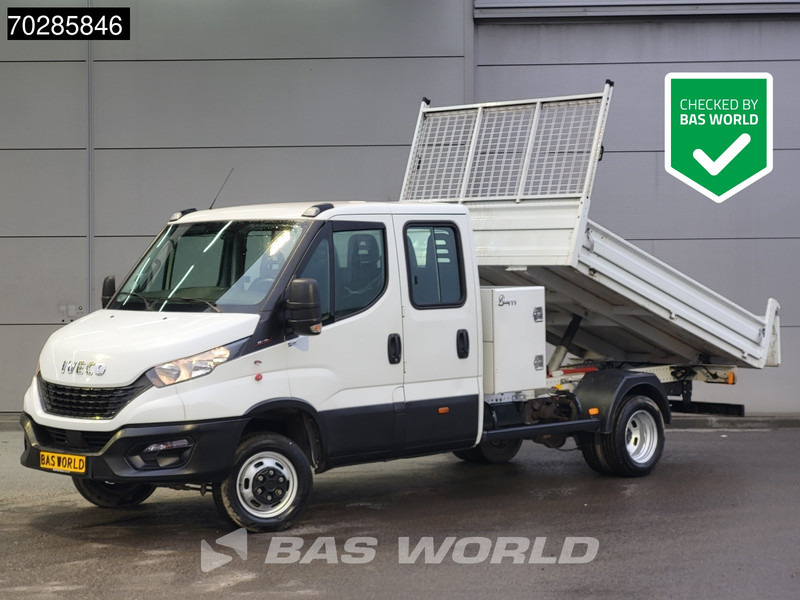 Dostavno vozilo sa otvorenom sandukom Iveco Daily 35C16 3.0L Open Laadbak Dubbel Cabine met Kist 3,5t trekhaak Dubbellucht Navi Airco Cruise Pritsche Pickup Open Box A/C Double c: slika 1