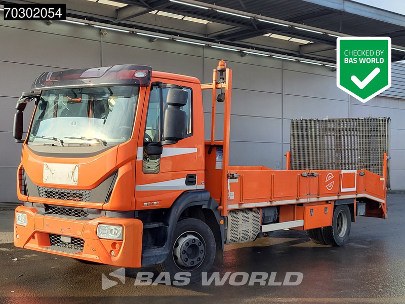 Iveco Eurocargo 120E190 4X2 12tons Machine transporter Hydraulic ramp winch Euro 6 - Kamion za prevoz automobila: slika 1 Iveco Eurocargo 120E190 4X2 12tons Machine transporter Hydraulic ramp winch Euro 6 - Kamion za prevoz automobila: slika 1