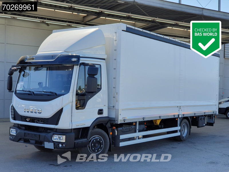 Iveco Eurocargo 120LE220 4X2 12T Automatic Ladebordwand ACC Junge Euro 6 - Kamion sa ceradom: slika 1 Iveco Eurocargo 120LE220 4X2 12T Automatic Ladebordwand ACC Junge Euro 6 - Kamion sa ceradom: slika 1