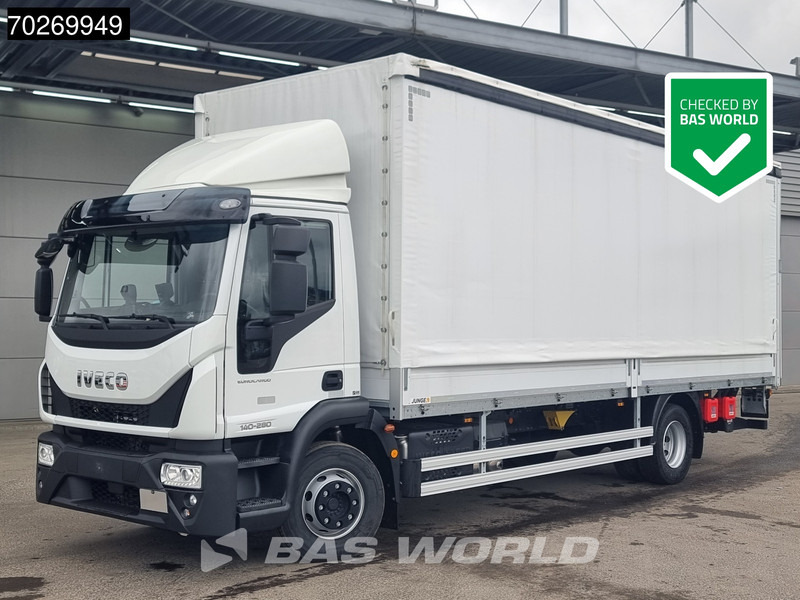 Iveco Eurocargo 140E280 4X2 2024 registration 14tonner Ladebordwand Automatic Euro 6 - Kamion sa ceradom: slika 1 Iveco Eurocargo 140E280 4X2 2024 registration 14tonner Ladebordwand Automatic Euro 6 - Kamion sa ceradom: slika 1