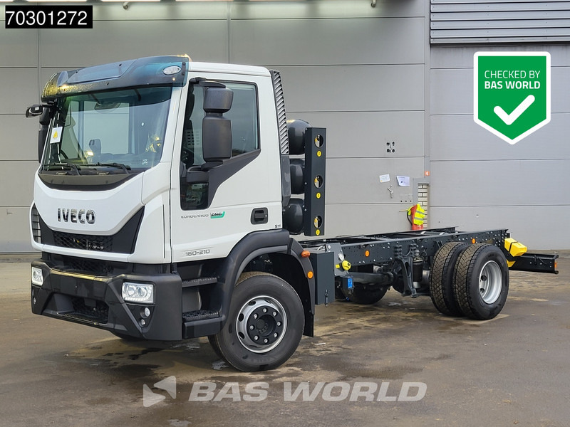 Iveco Eurocargo 160E210 4X2 NEW! 16tons chassis! CNG Retarder Automatic Euro 6 - Kamion sa golom šasijom i zatvorenom kabinom: slika 1 Iveco Eurocargo 160E210 4X2 NEW! 16tons chassis! CNG Retarder Automatic Euro 6 - Kamion sa golom šasijom i zatvorenom kabinom: slika 1