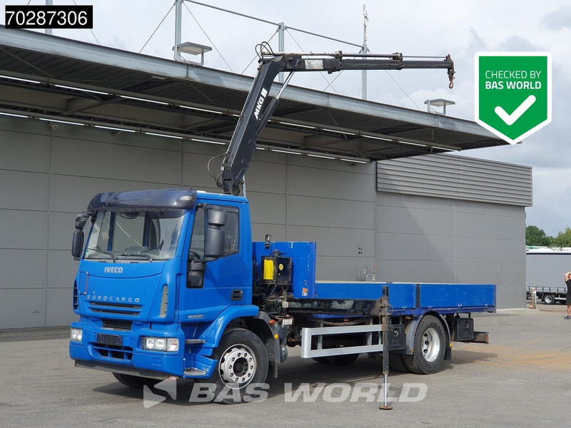 Iveco Eurocargo 180E250 4X2 18tonner MKG-HLK66 Crane Kran Manual Euro 5 - Kamion sa tovarnim sandukom, Kamion sa dizalicom: slika 1 Iveco Eurocargo 180E250 4X2 18tonner MKG-HLK66 Crane Kran Manual Euro 5 - Kamion sa tovarnim sandukom, Kamion sa dizalicom: slika 1