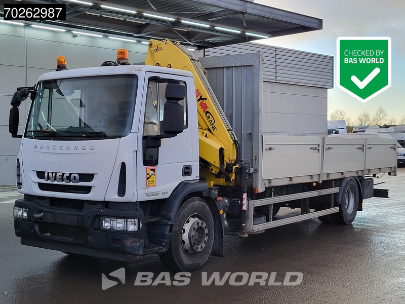 Iveco Eurocargo 180E250 4X2 Engine problems/defect Hyva HB150 XE 3 Kran Euro 5 - Kamion sa tovarnim sandukom, Kamion sa dizalicom: slika 1 Iveco Eurocargo 180E250 4X2 Engine problems/defect Hyva HB150 XE 3 Kran Euro 5 - Kamion sa tovarnim sandukom, Kamion sa dizalicom: slika 1