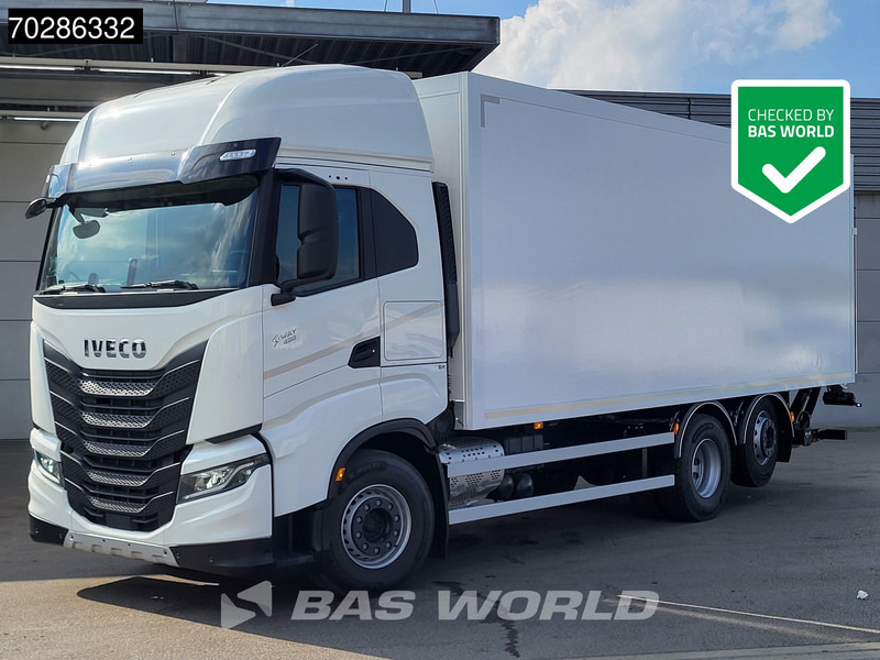 Iveco S-Way 490 6X2 NEW! 2000kg Ladebordwand Retarder Lift+Steering-Axle Navi LED - Kamion sa zatvorenim sandukom: slika 1 Iveco S-Way 490 6X2 NEW! 2000kg Ladebordwand Retarder Lift+Steering-Axle Navi LED - Kamion sa zatvorenim sandukom: slika 1