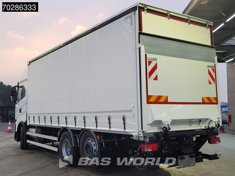 Iveco S-Way 490 6X2 NEW! Lift+steering Axle 2000kg Ladebordwand Retarder Navi Standklima - Kamion sa ceradom: slika 2 Iveco S-Way 490 6X2 NEW! Lift+steering Axle 2000kg Ladebordwand Retarder Navi Standklima - Kamion sa ceradom: slika 2