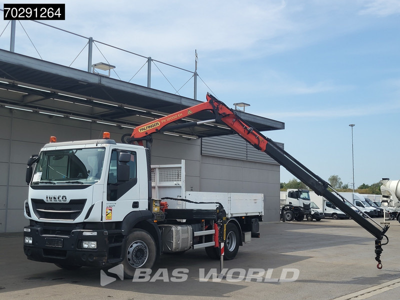 Iveco Stralis 310 4X2 Palfinger PK12002 EH Kran Crane Rotator Automatic Full Steel Euro 6 - Kamion sa tovarnim sandukom, Kamion sa dizalicom: slika 5 Iveco Stralis 310 4X2 Palfinger PK12002 EH Kran Crane Rotator Automatic Full Steel Euro 6 - Kamion sa tovarnim sandukom, Kamion sa dizalicom: slika 5
