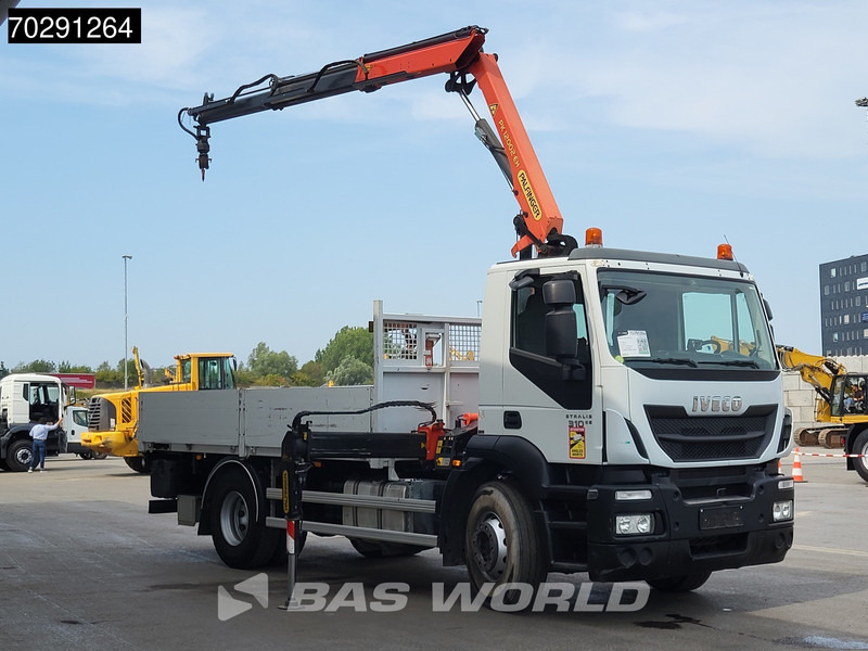 Iveco Stralis 310 4X2 Palfinger PK12002 EH Kran Crane Rotator Automatic Full Steel Euro 6 - Kamion sa tovarnim sandukom, Kamion sa dizalicom: slika 3 Iveco Stralis 310 4X2 Palfinger PK12002 EH Kran Crane Rotator Automatic Full Steel Euro 6 - Kamion sa tovarnim sandukom, Kamion sa dizalicom: slika 3