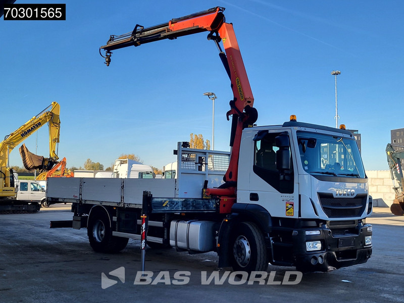 Iveco Stralis 310 4X2 Palfinger PK14002 EH Kran Crane Steel suspension Euro 6 - Kamion sa tovarnim sandukom, Kamion sa dizalicom: slika 3 Iveco Stralis 310 4X2 Palfinger PK14002 EH Kran Crane Steel suspension Euro 6 - Kamion sa tovarnim sandukom, Kamion sa dizalicom: slika 3