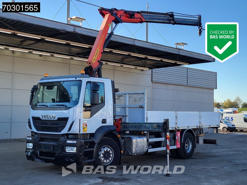 Iveco Stralis 310 4X2 Palfinger PK14002 EH Kran Crane Steel suspension Euro 6 - Kamion sa tovarnim sandukom, Kamion sa dizalicom: slika 1 Iveco Stralis 310 4X2 Palfinger PK14002 EH Kran Crane Steel suspension Euro 6 - Kamion sa tovarnim sandukom, Kamion sa dizalicom: slika 1