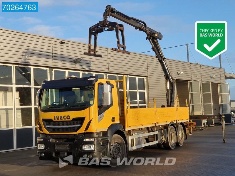 Iveco Stralis 310 6X2 RHD! Atlas 135.2VE-A11 Crane Lift-Lenkachse ACC Euro 6 - Kamion sa tovarnim sandukom, Kamion sa dizalicom: slika 1 Iveco Stralis 310 6X2 RHD! Atlas 135.2VE-A11 Crane Lift-Lenkachse ACC Euro 6 - Kamion sa tovarnim sandukom, Kamion sa dizalicom: slika 1