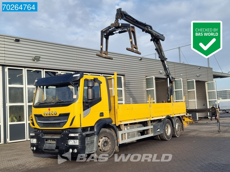 Iveco Stralis 310 6X2 RHD! Atlas 135.2VE-A11 Crane Lift-lenkachse ACC Euro 6 - Kamion sa tovarnim sandukom, Kamion sa dizalicom: slika 1 Iveco Stralis 310 6X2 RHD! Atlas 135.2VE-A11 Crane Lift-lenkachse ACC Euro 6 - Kamion sa tovarnim sandukom, Kamion sa dizalicom: slika 1