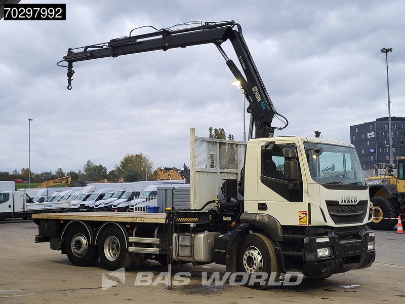 Iveco Stralis 310 Stralis 6X2 HIAB 144 BS-2 Crane Kran Lift+Steering-Axle Manual Euro 5 - Kamion sa tovarnim sandukom, Kamion sa dizalicom: slika 3 Iveco Stralis 310 Stralis 6X2 HIAB 144 BS-2 Crane Kran Lift+Steering-Axle Manual Euro 5 - Kamion sa tovarnim sandukom, Kamion sa dizalicom: slika 3