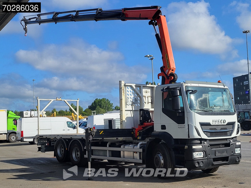 Iveco Stralis 360 6X2 Palfinger PK18002EH Crane Kran Lift Axle Euro 6 - Kamion sa tovarnim sandukom, Kamion sa dizalicom: slika 3 Iveco Stralis 360 6X2 Palfinger PK18002EH Crane Kran Lift Axle Euro 6 - Kamion sa tovarnim sandukom, Kamion sa dizalicom: slika 3