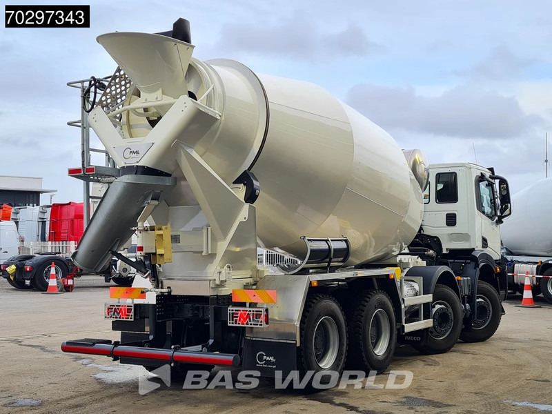 Iveco T-WAY 410 8X4 NEW! 10M3 FML Mixer Full Steel Suspension Automatic Euro 6 - Mikser za beton: slika 5 Iveco T-WAY 410 8X4 NEW! 10M3 FML Mixer Full Steel Suspension Automatic Euro 6 - Mikser za beton: slika 5