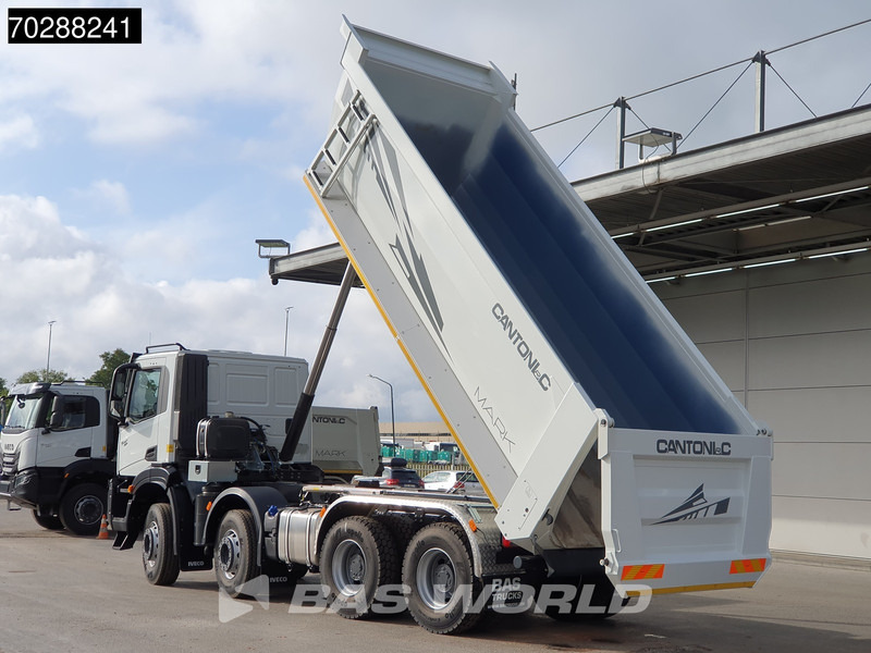 Iveco T-Way 450 8X4 NEW! 20m3 Cantoni tipper Steelsuspension Big-Axle Automatic Euro 6 - Istovarivač: slika 2 Iveco T-Way 450 8X4 NEW! 20m3 Cantoni tipper Steelsuspension Big-Axle Automatic Euro 6 - Istovarivač: slika 2