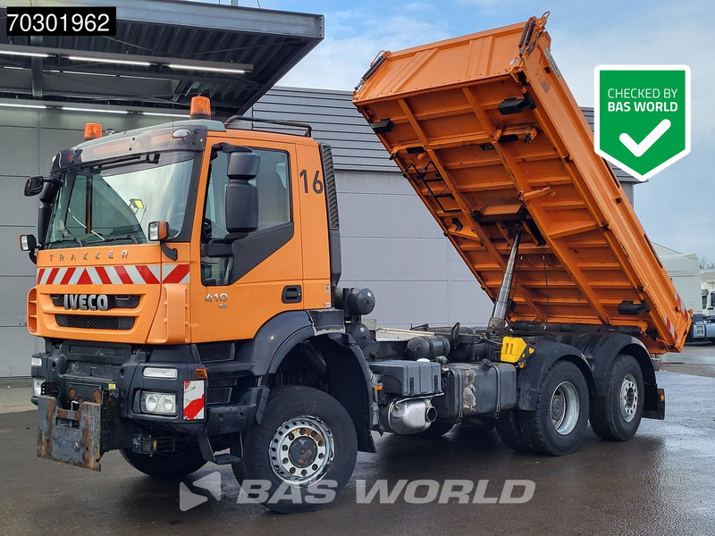 Iveco Trakker 410 6X4 5m3 Meiller 3-way tipper Lift+Steering axle Big-Axle Euro 5 - Istovarivač: slika 1 Iveco Trakker 410 6X4 5m3 Meiller 3-way tipper Lift+Steering axle Big-Axle Euro 5 - Istovarivač: slika 1