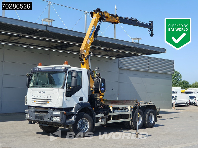 Iveco Trakker 410 6X4 Effer CRANE 175/2S Manual 20 Tonnes EEV - Kamion sa hidrauličnom kukom, Kamion sa dizalicom: slika 1 Iveco Trakker 410 6X4 Effer CRANE 175/2S Manual 20 Tonnes EEV - Kamion sa hidrauličnom kukom, Kamion sa dizalicom: slika 1