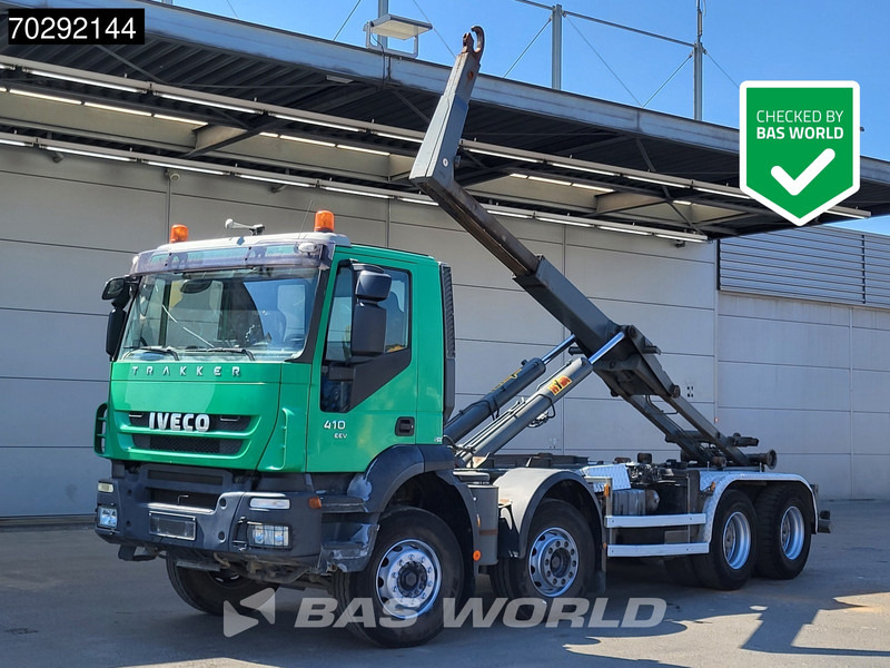 Iveco Trakker 410 8X4 Hyvalift 26-65S Hooklift Manual Big-Axle EEV - Kamion sa hidrauličnom kukom: slika 1 Iveco Trakker 410 8X4 Hyvalift 26-65S Hooklift Manual Big-Axle EEV - Kamion sa hidrauličnom kukom: slika 1