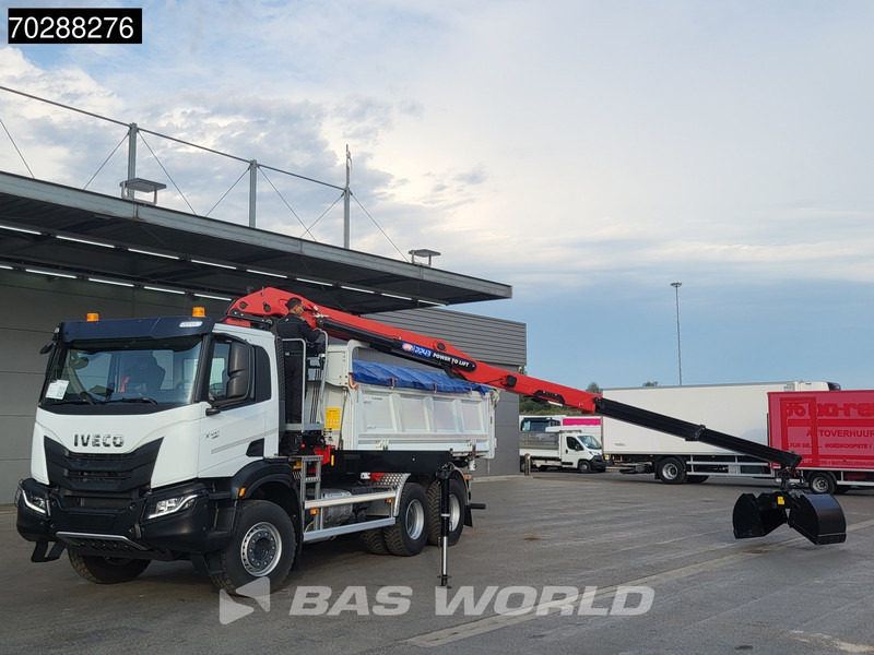 Iveco X-Way 480 6X4 NEW! HMF 2243Z-RCS Z-Crane kran 12m3 KH-Kipper Retarder Big-Axle - Istovarivač, Kamion sa dizalicom: slika 5 Iveco X-Way 480 6X4 NEW! HMF 2243Z-RCS Z-Crane kran 12m3 KH-Kipper Retarder Big-Axle - Istovarivač, Kamion sa dizalicom: slika 5
