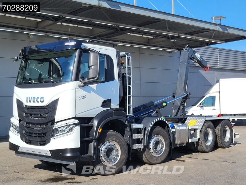 Iveco X-Way 480 8X4 NEW! 24tons JOAB containersystem Retarder Alcoa Big-Axle Navi LED Euro 6 - Kamion sa hidrauličnom kukom: slika 3 Iveco X-Way 480 8X4 NEW! 24tons JOAB containersystem Retarder Alcoa Big-Axle Navi LED Euro 6 - Kamion sa hidrauličnom kukom: slika 3