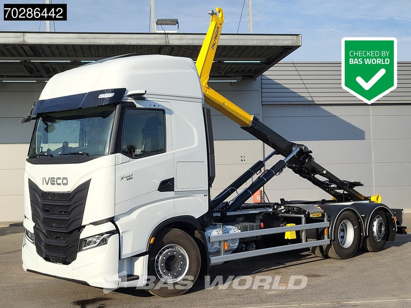 Iveco X-Way 580 6X2 NEW Palfinger PHT20SLD5 Hooklift Lift+steering Axle Automatic Navi ACC LED - Kamion sa hidrauličnom kukom: slika 1 Iveco X-Way 580 6X2 NEW Palfinger PHT20SLD5 Hooklift Lift+steering Axle Automatic Navi ACC LED - Kamion sa hidrauličnom kukom: slika 1