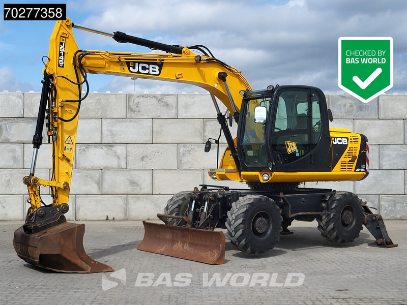 JCB JS145W BLADE + OUTRIGGERS - Bager točkaš: slika 1 JCB JS145W BLADE + OUTRIGGERS - Bager točkaš: slika 1