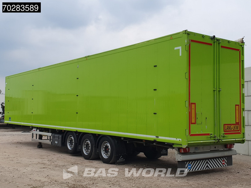 Poluprikolica sa pokretnim podom Knapen k200 3 axles Liftachse 103m3 Schiebewand: slika 5