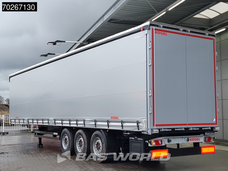 Kögel S24-1 3 axles HARDWOOD OMEGA NEW SAF Liftachse Edscha - Poluprikolica sa ceradom: slika 2 Kögel S24-1 3 axles HARDWOOD OMEGA NEW SAF Liftachse Edscha - Poluprikolica sa ceradom: slika 2