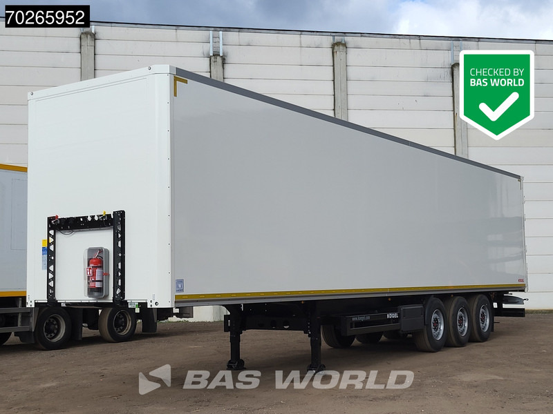 Kögel S24-1 3 axles Koffer Liftachse 92m3 - Poluprikolica sa zatvorenim sandukom: slika 1 Kögel S24-1 3 axles Koffer Liftachse 92m3 - Poluprikolica sa zatvorenim sandukom: slika 1