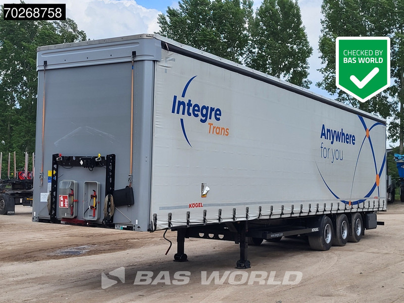 Kögel S24-1 3 axles Mega Anti Vandalism SAF - Poluprikolica sa ceradom: slika 1 Kögel S24-1 3 axles Mega Anti Vandalism SAF - Poluprikolica sa ceradom: slika 1