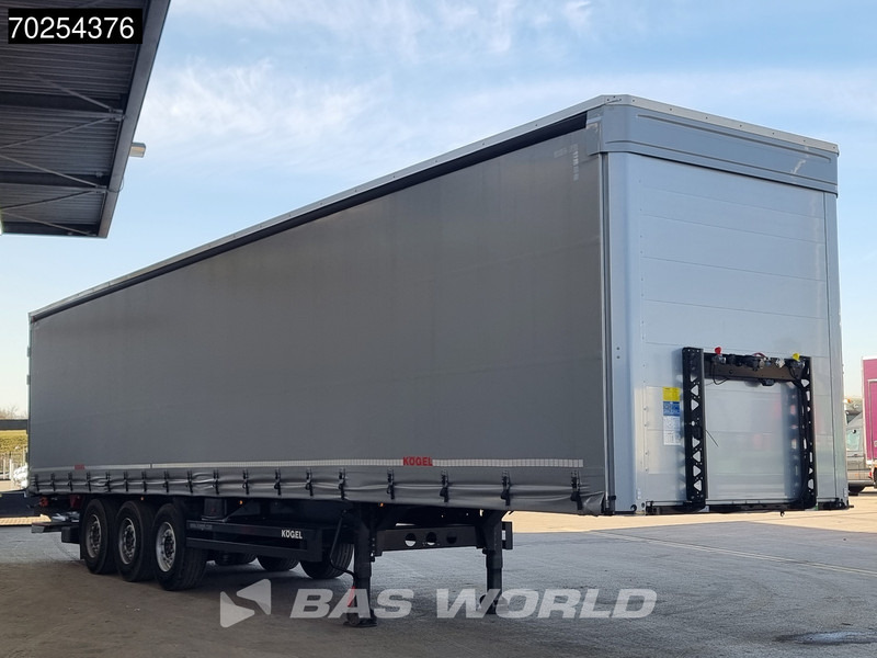 Kögel S24-1 3 axles NEW-UNUSED 2000kg Tailgate Liftachse Edscha LBW - Poluprikolica sa ceradom: slika 5 Kögel S24-1 3 axles NEW-UNUSED 2000kg Tailgate Liftachse Edscha LBW - Poluprikolica sa ceradom: slika 5