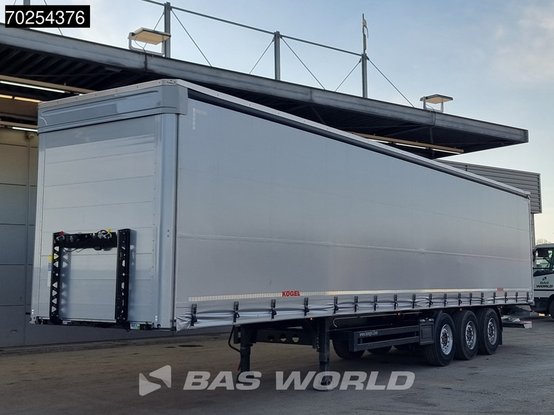 Kögel S24-1 3 axles NEW-UNUSED 2000kg Tailgate Liftachse Edscha LBW - Poluprikolica sa ceradom: slika 2 Kögel S24-1 3 axles NEW-UNUSED 2000kg Tailgate Liftachse Edscha LBW - Poluprikolica sa ceradom: slika 2