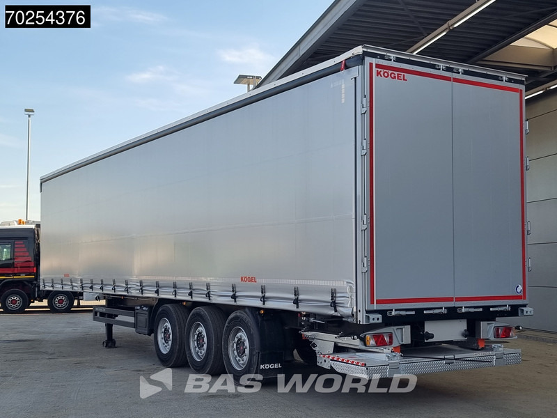 Kögel S24-1 3 axles NEW-UNUSED 2000kg Tailgate Liftachse Edscha LBW - Poluprikolica sa ceradom: slika 3 Kögel S24-1 3 axles NEW-UNUSED 2000kg Tailgate Liftachse Edscha LBW - Poluprikolica sa ceradom: slika 3