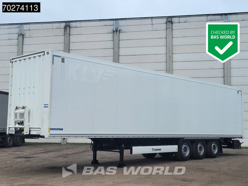 Krone Doppelstock 3 axles Doppelstock Liftachse - Poluprikolica sa zatvorenim sandukom: slika 1 Krone Doppelstock 3 axles Doppelstock Liftachse - Poluprikolica sa zatvorenim sandukom: slika 1