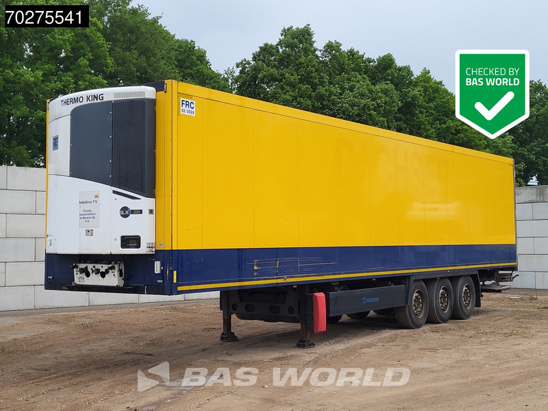 Krone SD 3 axles Doppelstock Tailgate LBW - Poluprikolica hladnjače: slika 1 Krone SD 3 axles Doppelstock Tailgate LBW - Poluprikolica hladnjače: slika 1