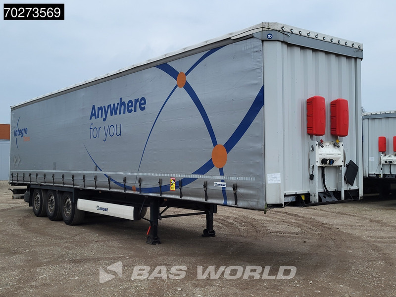 Krone SD 3 axles Edscha Anti-Vandalimus-Plane Alcoa's - Poluprikolica sa ceradom: slika 3 Krone SD 3 axles Edscha Anti-Vandalimus-Plane Alcoa's - Poluprikolica sa ceradom: slika 3