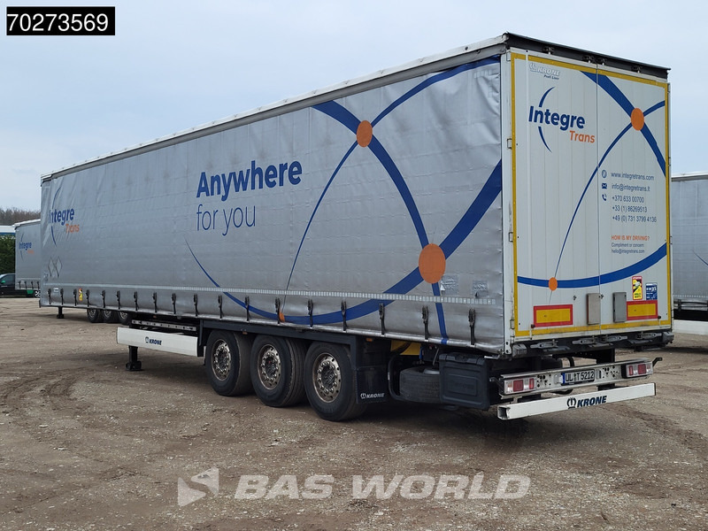 Krone SD 3 axles Edscha Anti-Vandalimus-Plane Alcoa's - Poluprikolica sa ceradom: slika 2 Krone SD 3 axles Edscha Anti-Vandalimus-Plane Alcoa's - Poluprikolica sa ceradom: slika 2