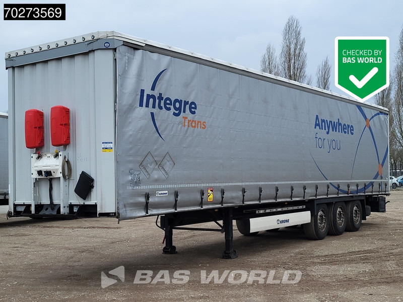 Krone SD 3 axles Edscha Anti-Vandalimus-Plane Alcoa's - Poluprikolica sa ceradom: slika 1 Krone SD 3 axles Edscha Anti-Vandalimus-Plane Alcoa's - Poluprikolica sa ceradom: slika 1