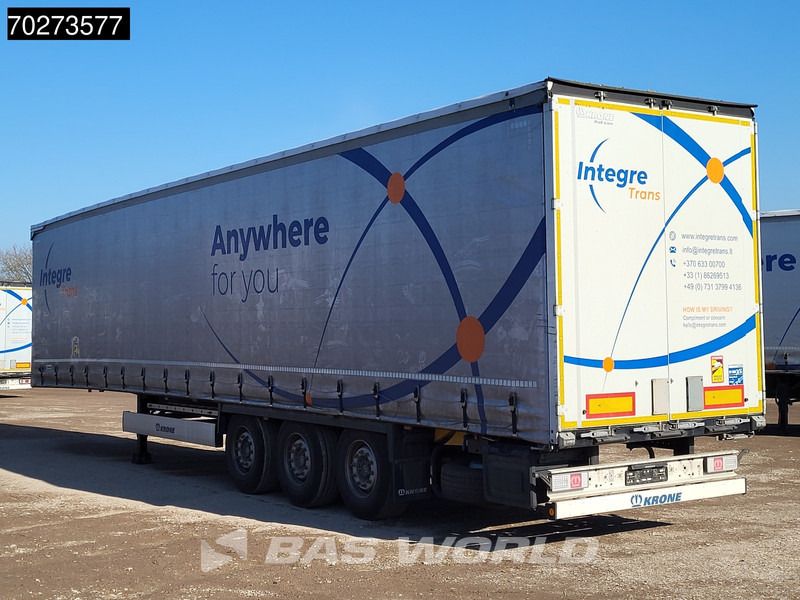 Krone SD 3 axles Edscha Anti Vandalismus plane - Poluprikolica sa ceradom: slika 2 Krone SD 3 axles Edscha Anti Vandalismus plane - Poluprikolica sa ceradom: slika 2