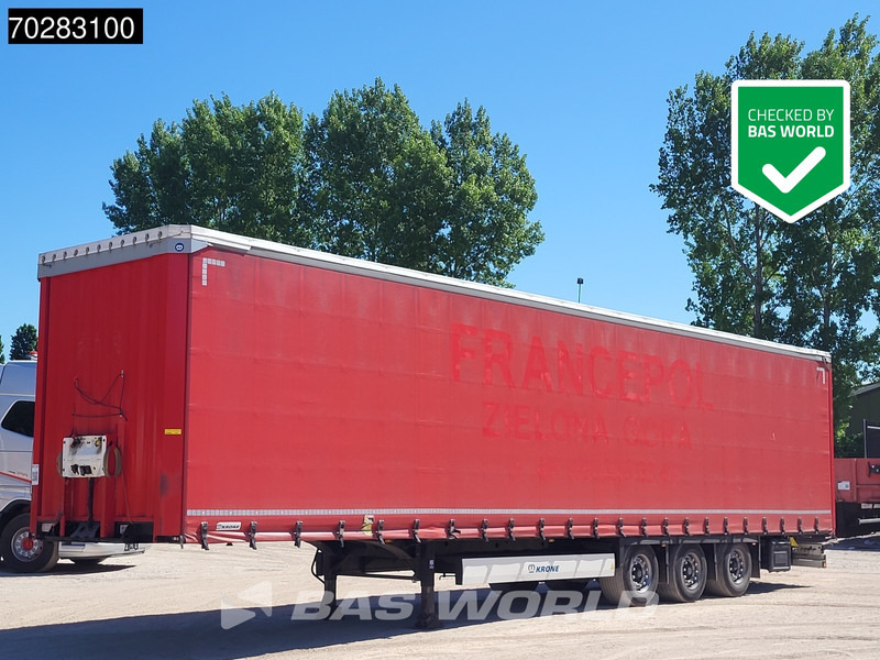 Krone SD 3 axles Liftachse Mega Hubdach - Poluprikolica sa ceradom: slika 1 Krone SD 3 axles Liftachse Mega Hubdach - Poluprikolica sa ceradom: slika 1