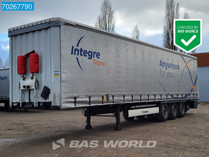 Krone SD 3 axles Sliding Roof Anti Vandalism - Poluprikolica sa ceradom: slika 1 Krone SD 3 axles Sliding Roof Anti Vandalism - Poluprikolica sa ceradom: slika 1