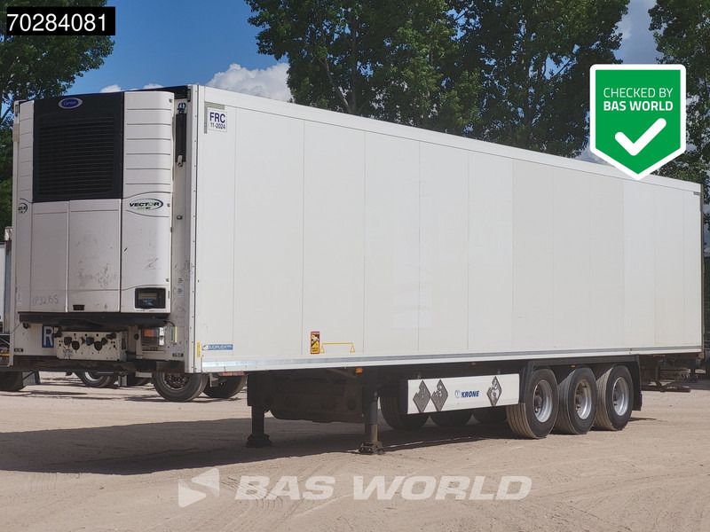Krone SD 3 axles TÜV 01-26 Doppelverdampfer Doppelstock Blumenbreit Schiebewand - Poluprikolica hladnjače: slika 1 Krone SD 3 axles TÜV 01-26 Doppelverdampfer Doppelstock Blumenbreit Schiebewand - Poluprikolica hladnjače: slika 1