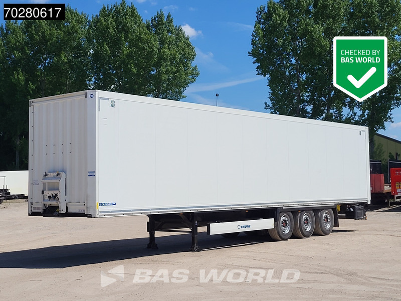 Krone SD Doppelstock 3 axles Liftachse Doppelstock SAF - Poluprikolica sa zatvorenim sandukom: slika 1 Krone SD Doppelstock 3 axles Liftachse Doppelstock SAF - Poluprikolica sa zatvorenim sandukom: slika 1