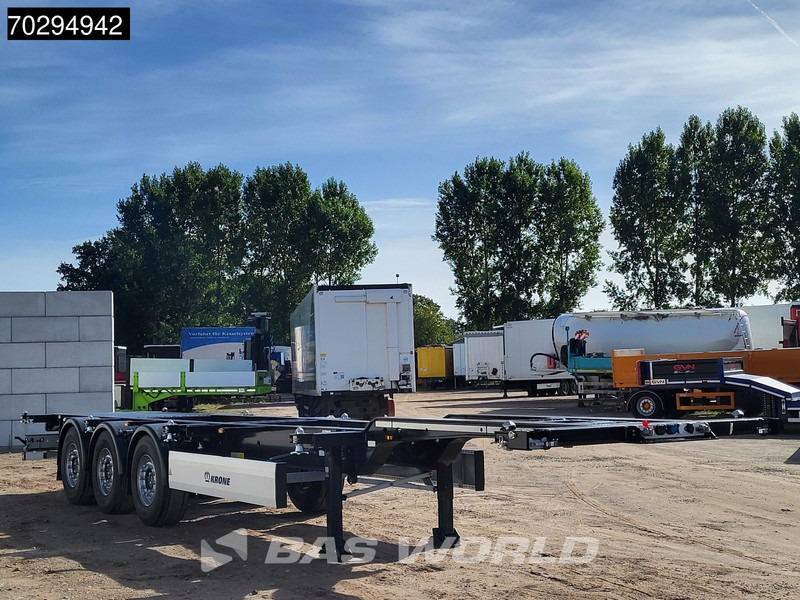 Krone SD NEW 20ft 30ft 40ft Liftachse - Poluprikolica za prevoz kontejnera/ Poluprikolica sa promenjivim sandukom: slika 3 Krone SD NEW 20ft 30ft 40ft Liftachse - Poluprikolica za prevoz kontejnera/ Poluprikolica sa promenjivim sandukom: slika 3