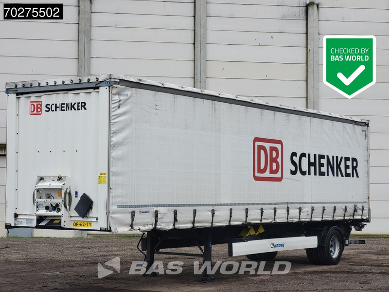 Krone SE City Tailgate Sliding Roof Anti vandalism Steering Axle - Poluprikolica sa ceradom: slika 1 Krone SE City Tailgate Sliding Roof Anti vandalism Steering Axle - Poluprikolica sa ceradom: slika 1