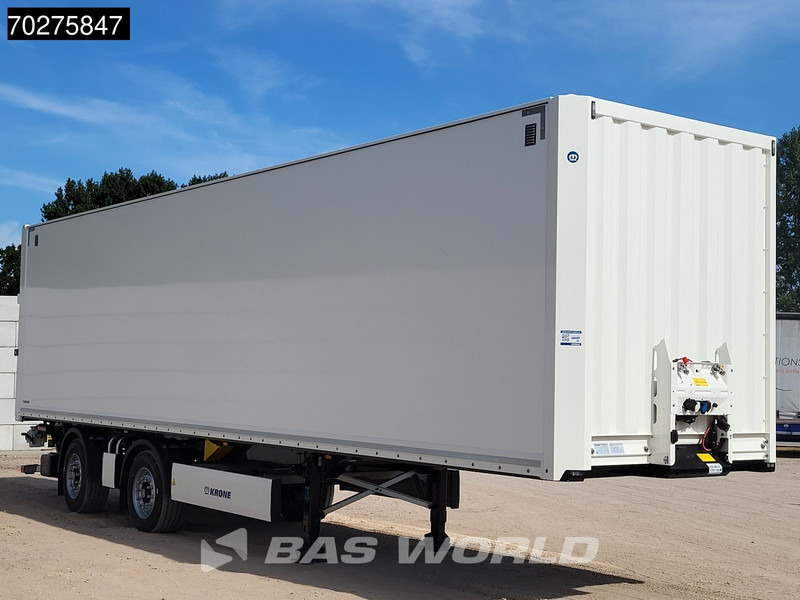 Krone SZ City NEW Lift+Lenkachse Tail Lift - Poluprikolica sa zatvorenim sandukom: slika 3 Krone SZ City NEW Lift+Lenkachse Tail Lift - Poluprikolica sa zatvorenim sandukom: slika 3