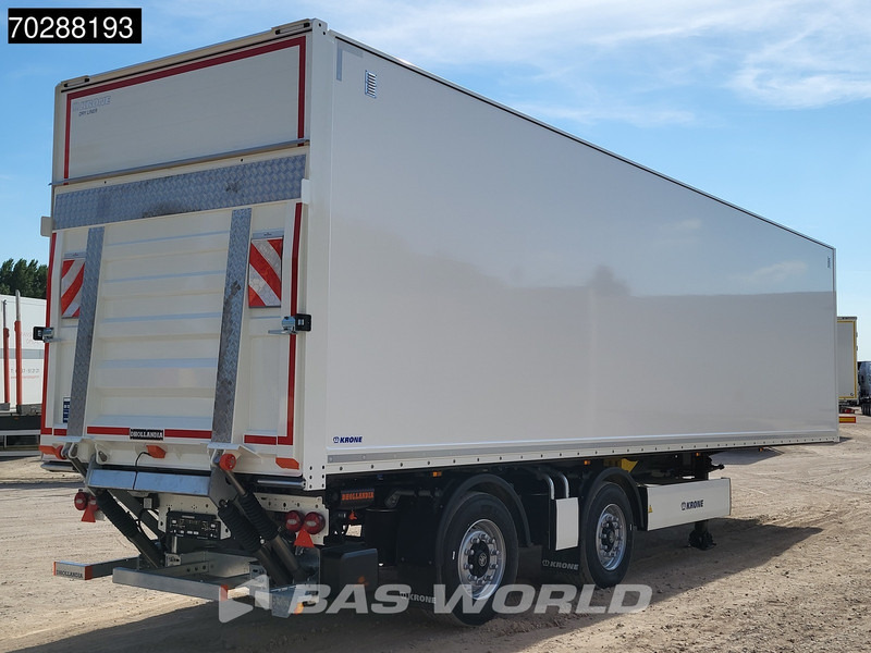 Krone SZ City NEW Lift+Lenkachse Tail Lift - Poluprikolica sa zatvorenim sandukom: slika 5 Krone SZ City NEW Lift+Lenkachse Tail Lift - Poluprikolica sa zatvorenim sandukom: slika 5