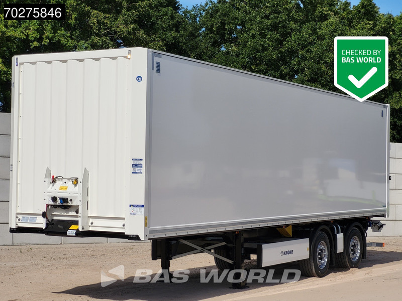 Krone SZ NEW Lift + Lenkachse Tail Lift - Poluprikolica sa zatvorenim sandukom: slika 1 Krone SZ NEW Lift + Lenkachse Tail Lift - Poluprikolica sa zatvorenim sandukom: slika 1