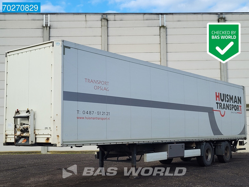Krone SZ TÜV 06/25 Lenkachse Tailgate - Poluprikolica sa zatvorenim sandukom: slika 1 Krone SZ TÜV 06/25 Lenkachse Tailgate - Poluprikolica sa zatvorenim sandukom: slika 1